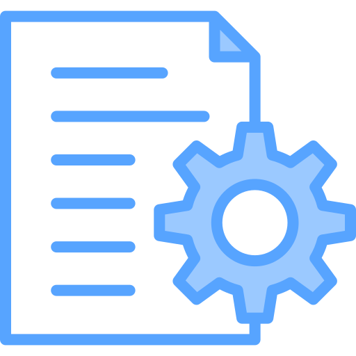 ajuste de documentos icono gratis