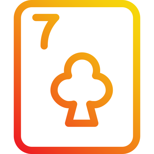 siete de tréboles icono gratis