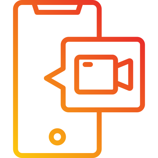 videollamada icono gratis