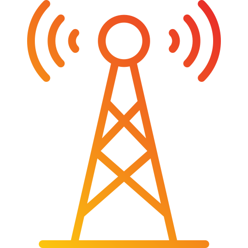 torre de radio icono gratis