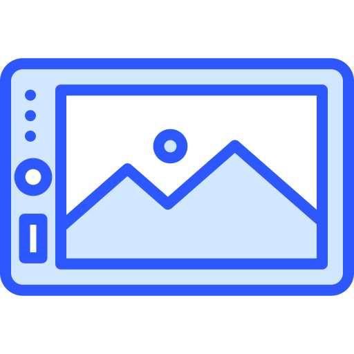 Pen tablet Generic Blue icon