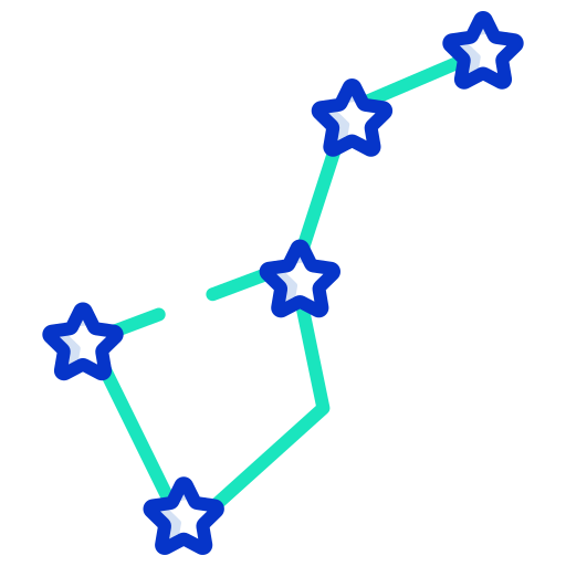 constelación icono gratis
