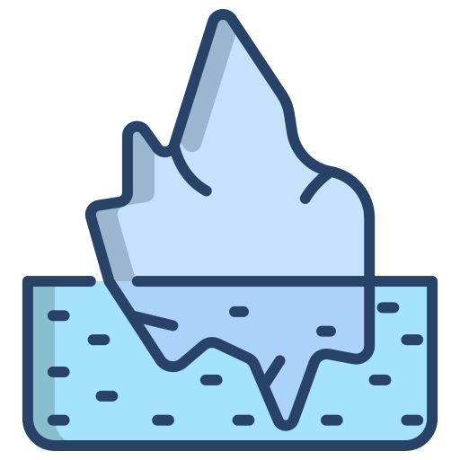 iceberg icono gratis