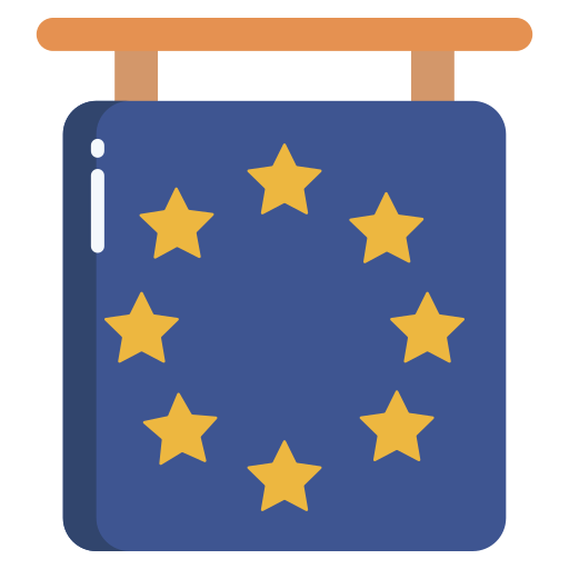 união européia grátis ícone união européia grátis ícone