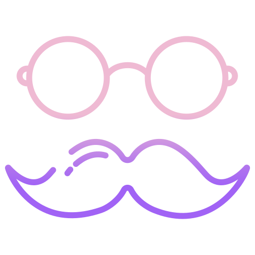 mostache icono gratis