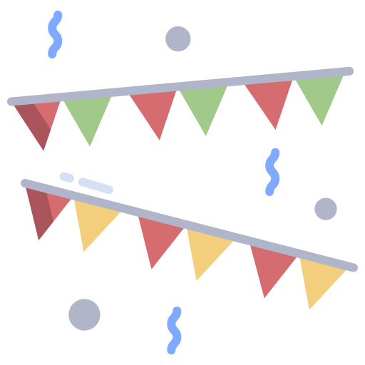 guirnalda icono gratis