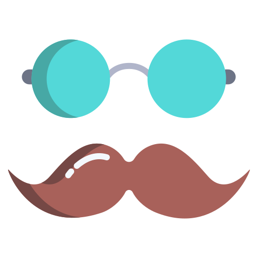 mostache icono gratis