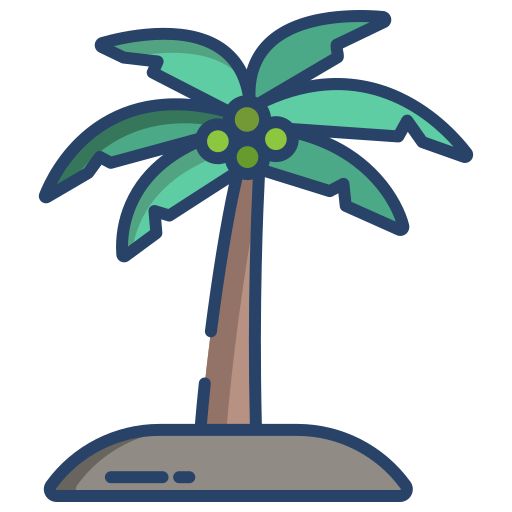 palmera icono gratis