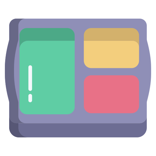 caja de almuerzo icono gratis