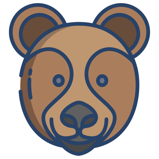 Bear Icongeek26 Linear Colour icon