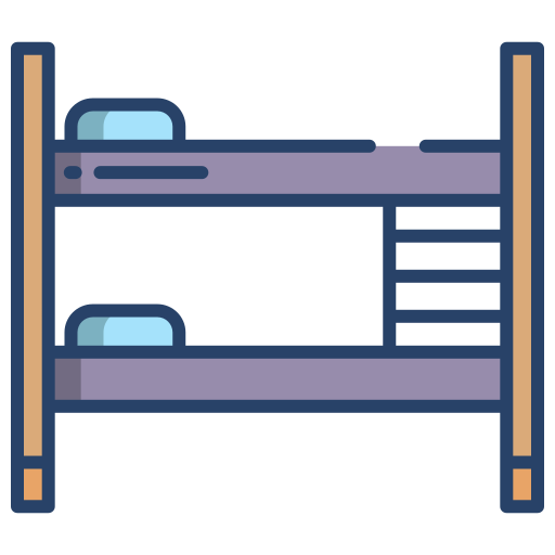 Bunk bed - Free furniture and household icons