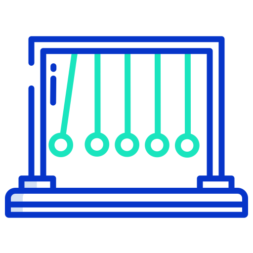 cuna de newton icono gratis