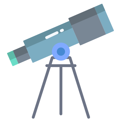 télescope Icône gratuit