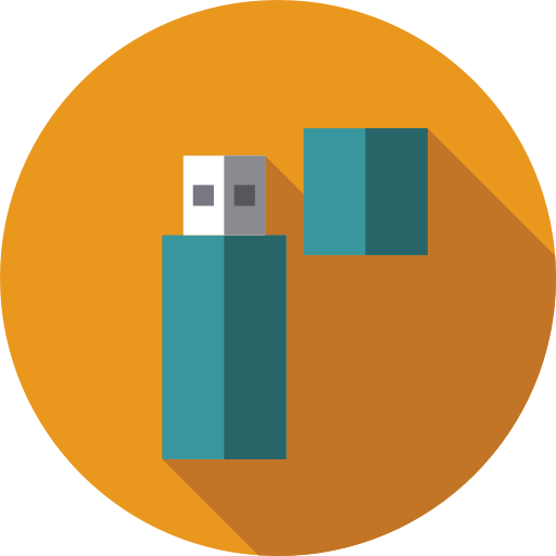 memoria usb icono gratis