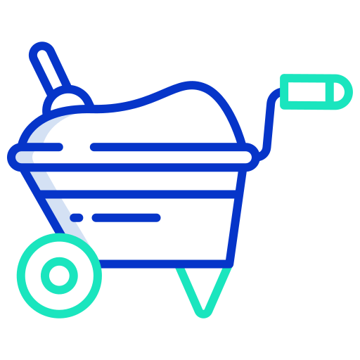 Wheelbarrow free icon Wheelbarrow free icon