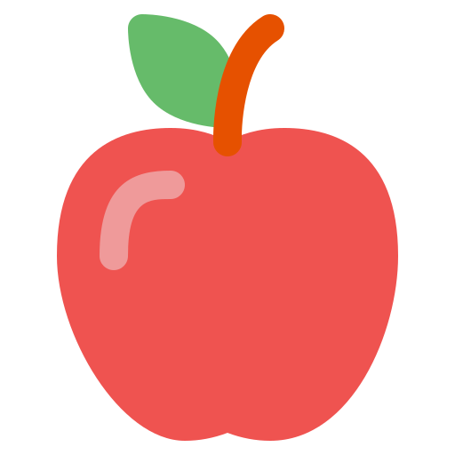 Red apple icon - Free red site logo icons