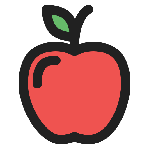 Red apple icon - Free red site logo icons