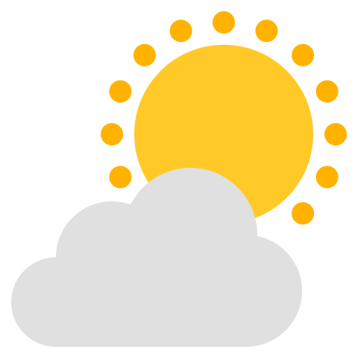 Cloudy Generic Flat icon