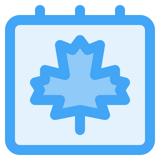 Calendar Generic Blue icon