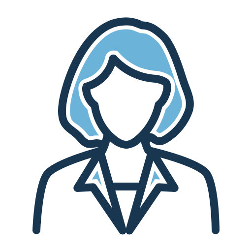 Businesswoman Generic Fill & Lineal Icon