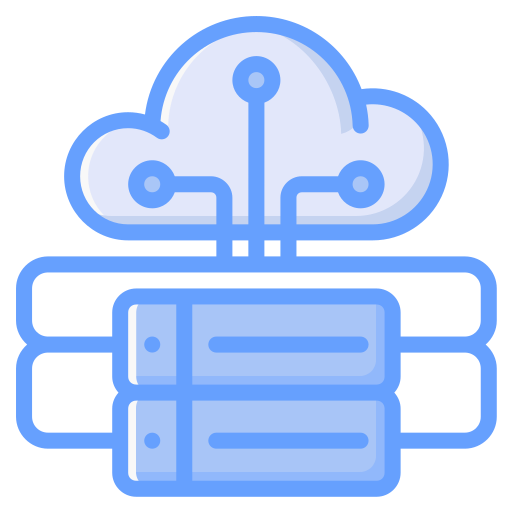 almacenamiento en la nube icono gratis
