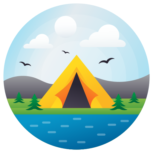 Carpa Para Camping Iconos Gratis De Viaje