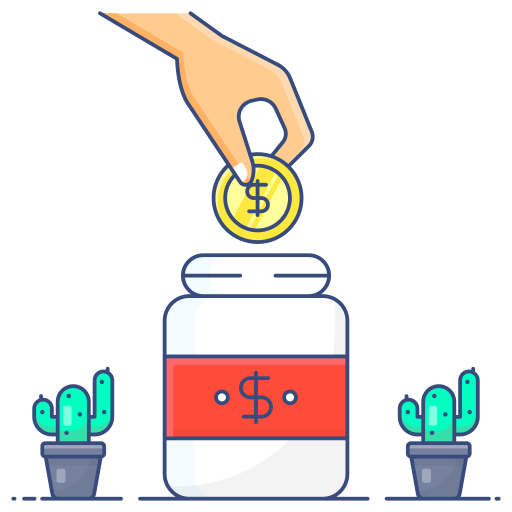 donación icono gratis