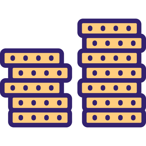 Coins stack free icon Coins stack free icon