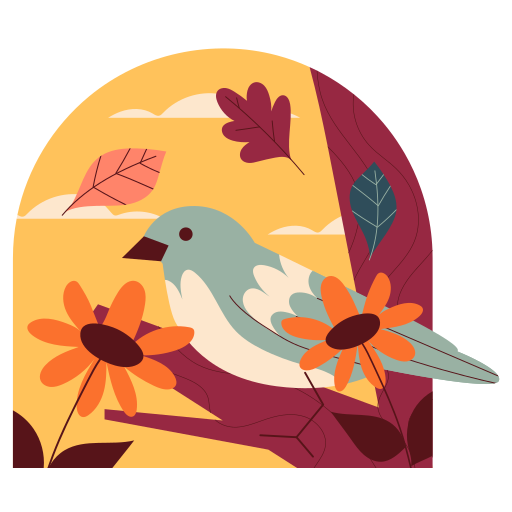 otoño gratis sticker