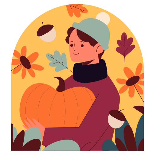 otoño gratis sticker