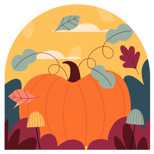 otoño gratis sticker