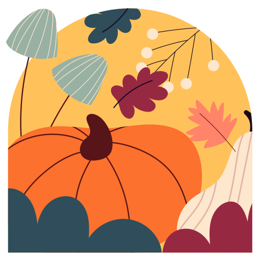 otoño gratis sticker