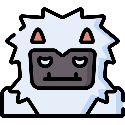 yeti icono gratis