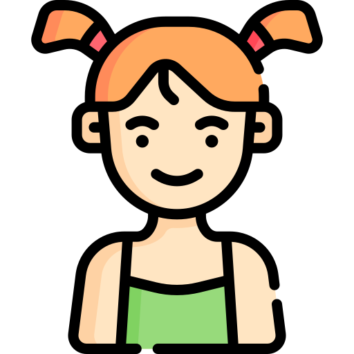 fille Icône gratuit fille Icône gratuit