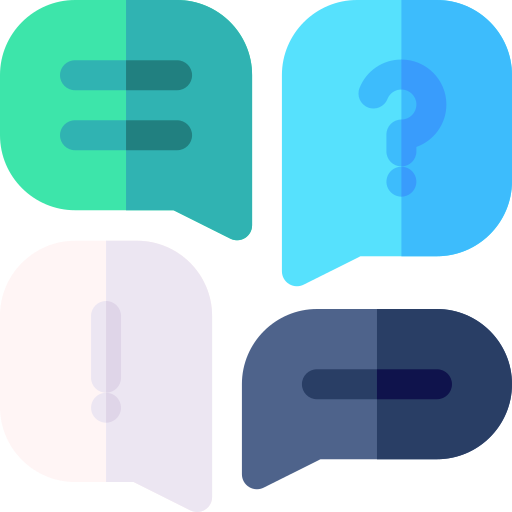 의견 무료 아이콘