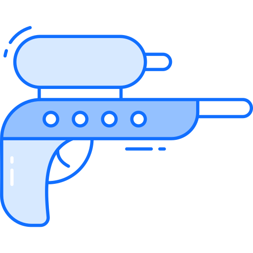 pistola de agua icono gratis