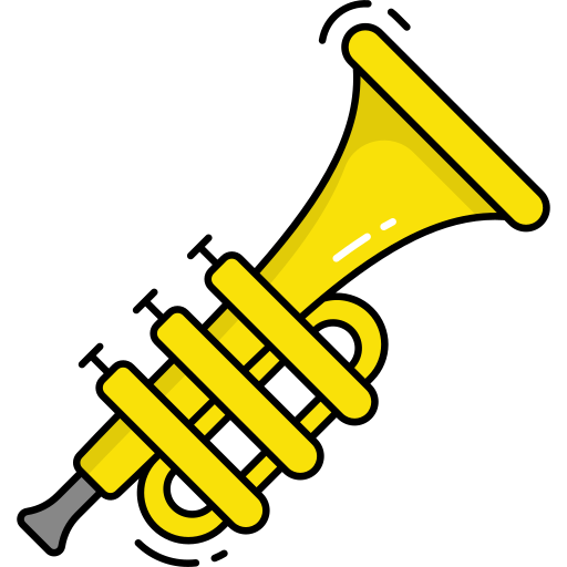 Trumpet - Free music icons