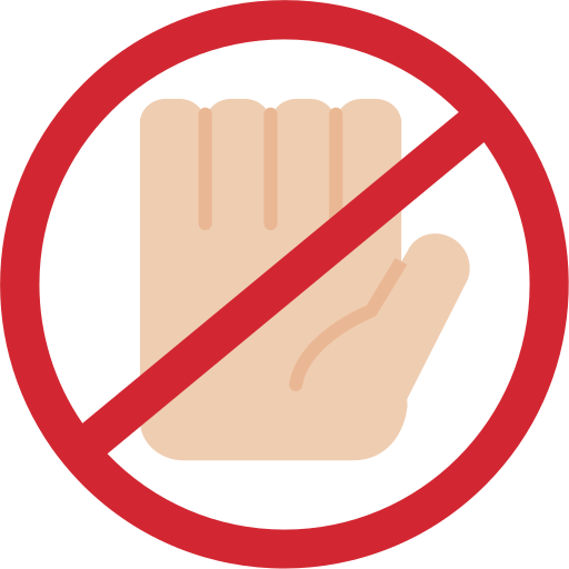 Do not touch Generic Flat icon