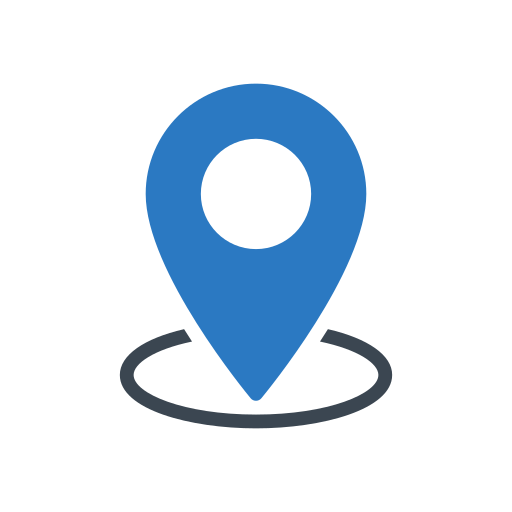 Location pin Generic Blue icon