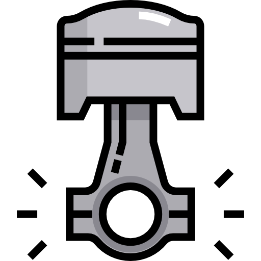 Piston Detailed Straight Lineal color icon