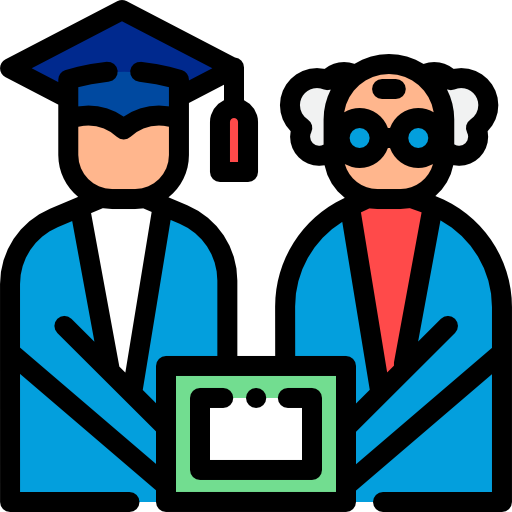 graduación icono gratis