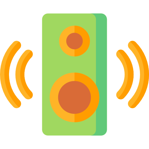 altavoz icono gratis