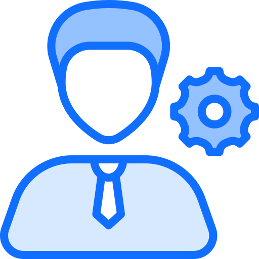 Talent management Generic Blue icon