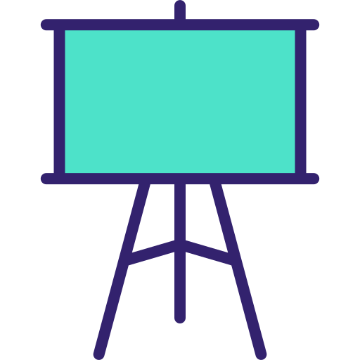 Board stand free icon Board stand free icon