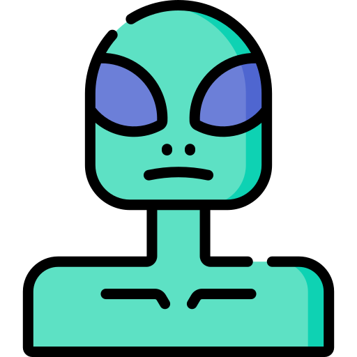 extraterrestre icono gratis