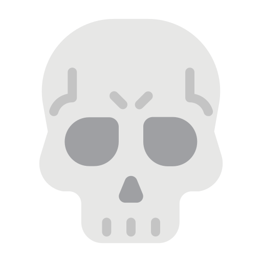 Skull Generic Flat icon