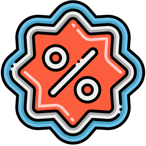 Discount free icon