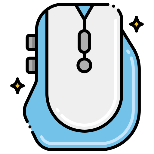 clicker del mouse icono gratis