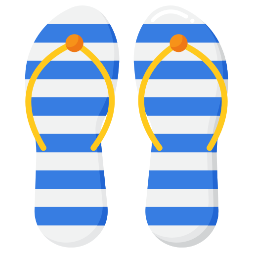 Flip flops Flaticons Flat icon