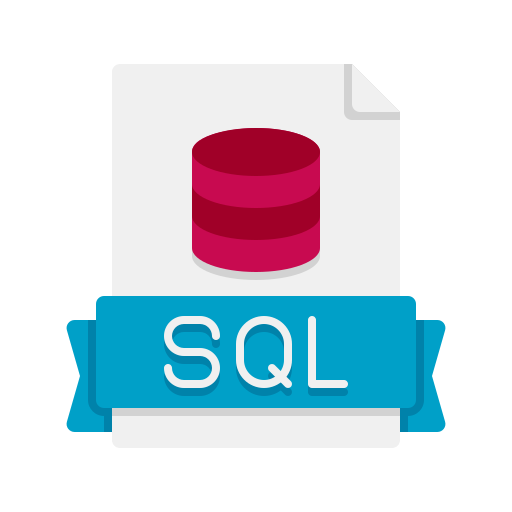 Flaticons Flat Sql Icon